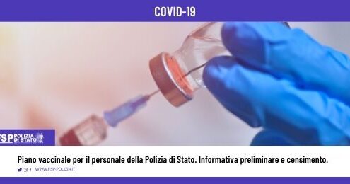 vaccino covid-19 polizia